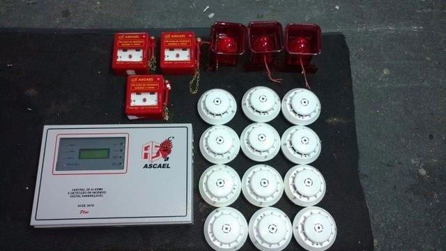 Manutenção sistema de alarme de incêndio
